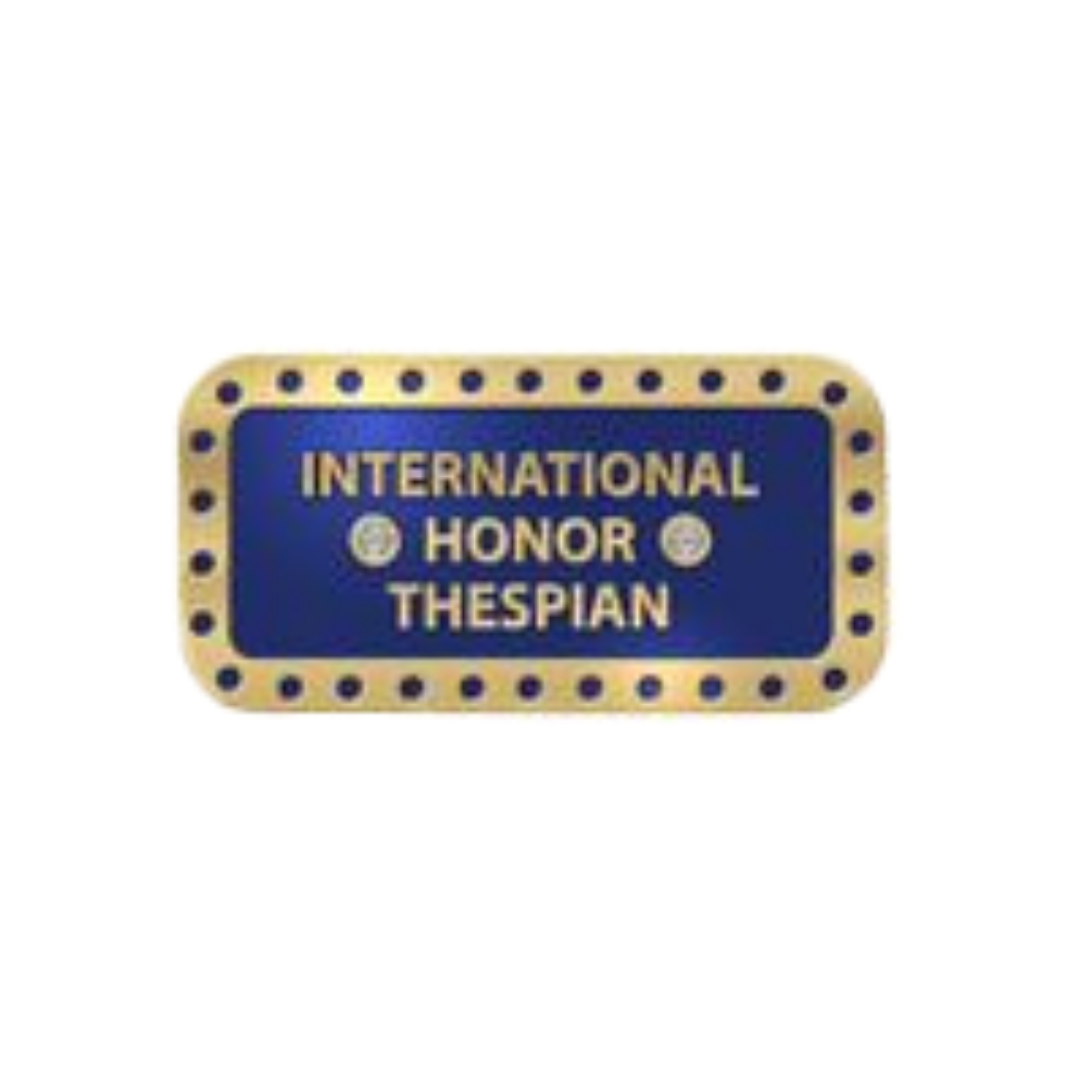 Intl Honor Thespian Pin