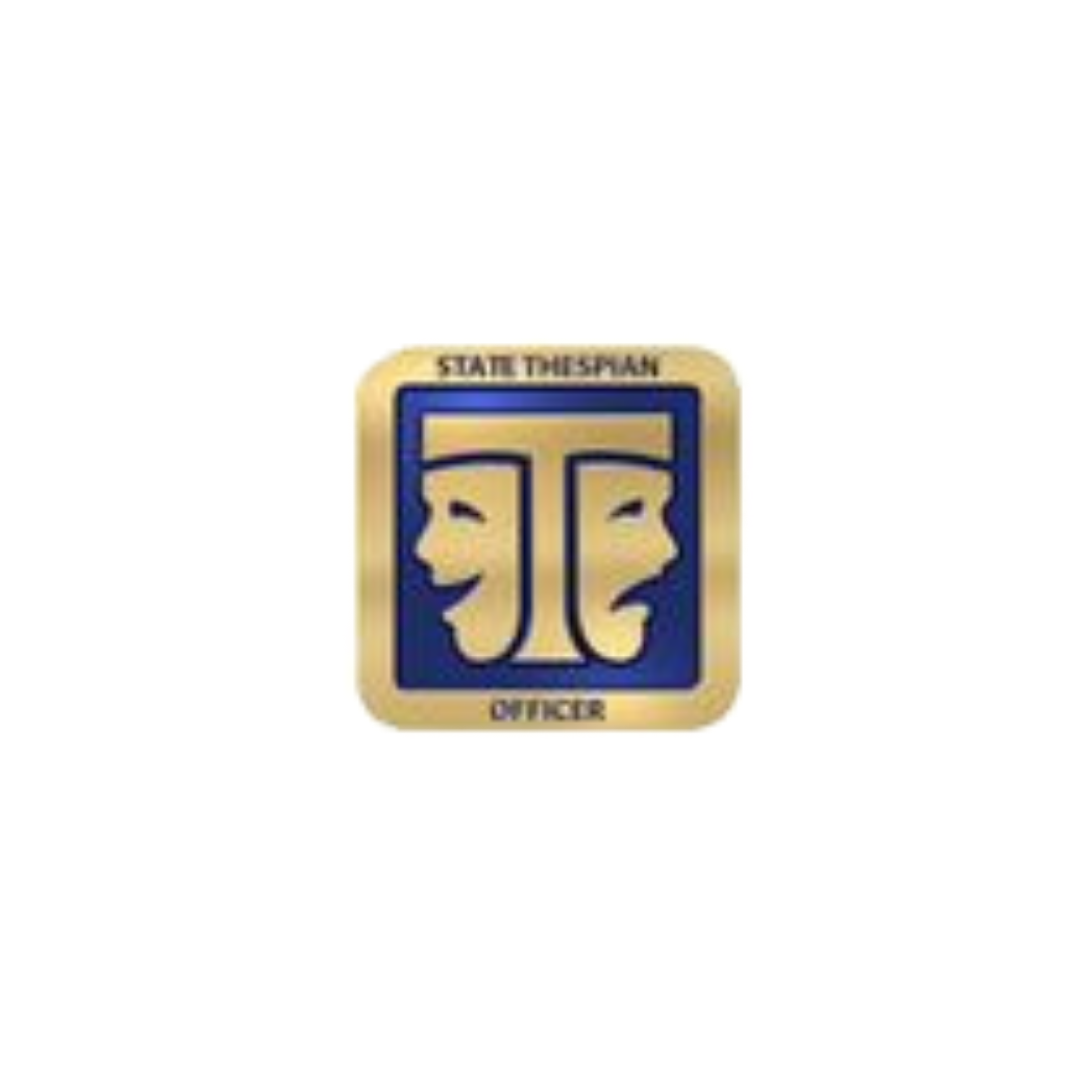 State Thespian Officer Pin