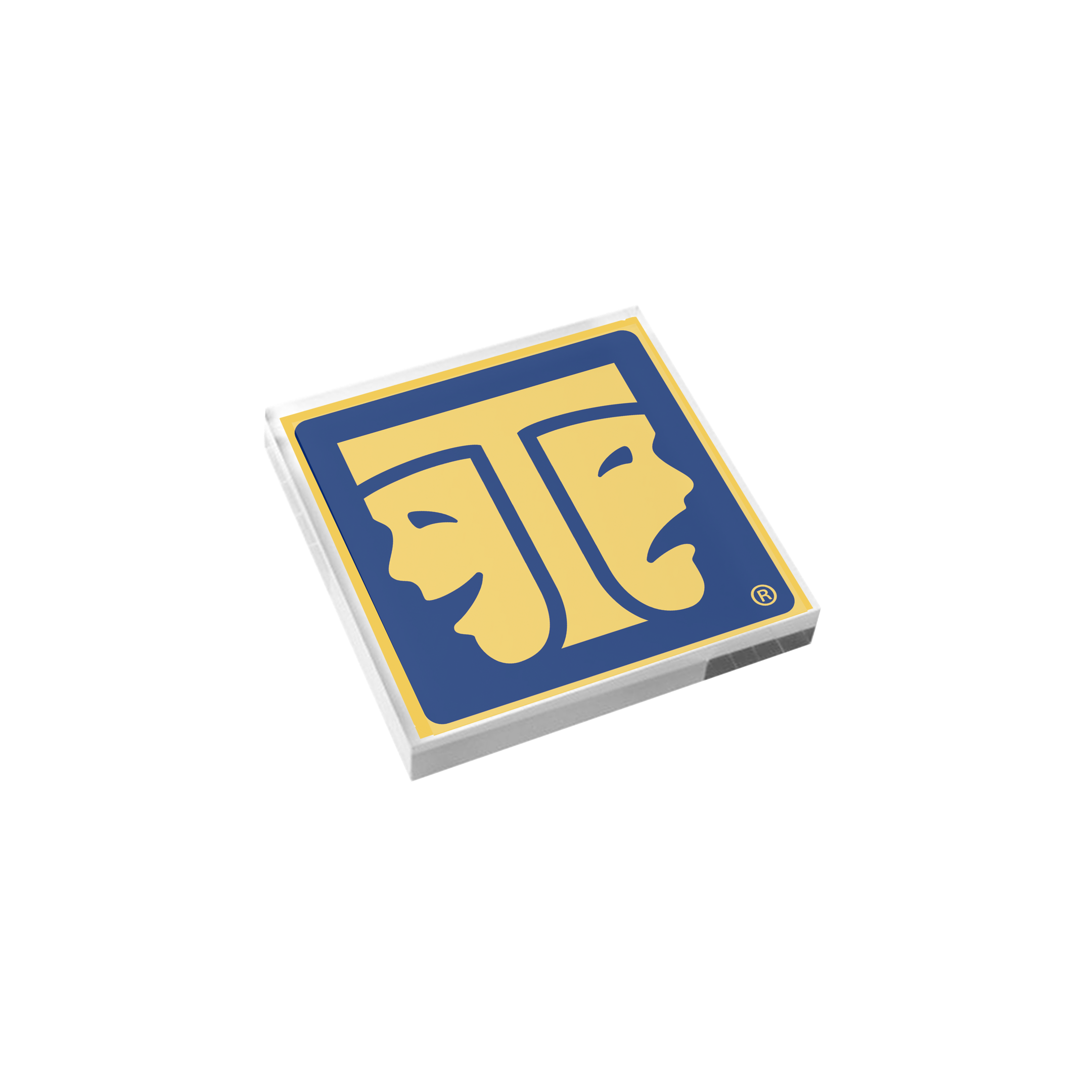 Thespian Mask Acrylic Magnet
