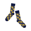 Thespian Mask Pattern Socks