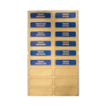 Thespian Officer Sticker Set of 12