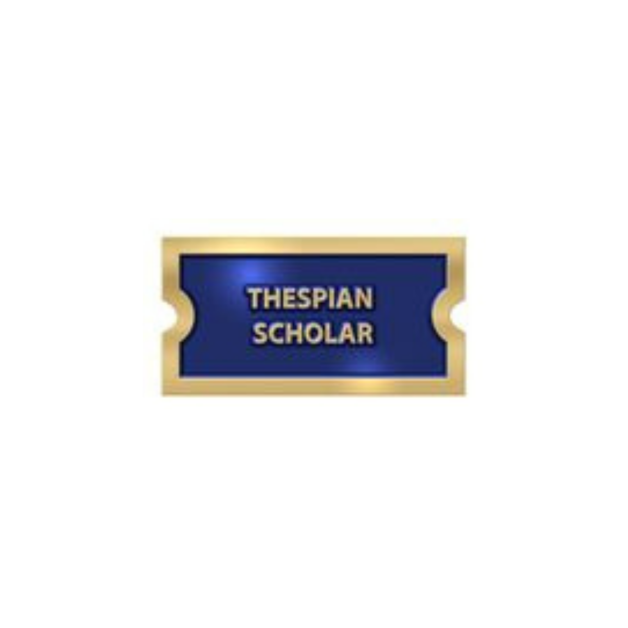 Thespian Scholar Pin