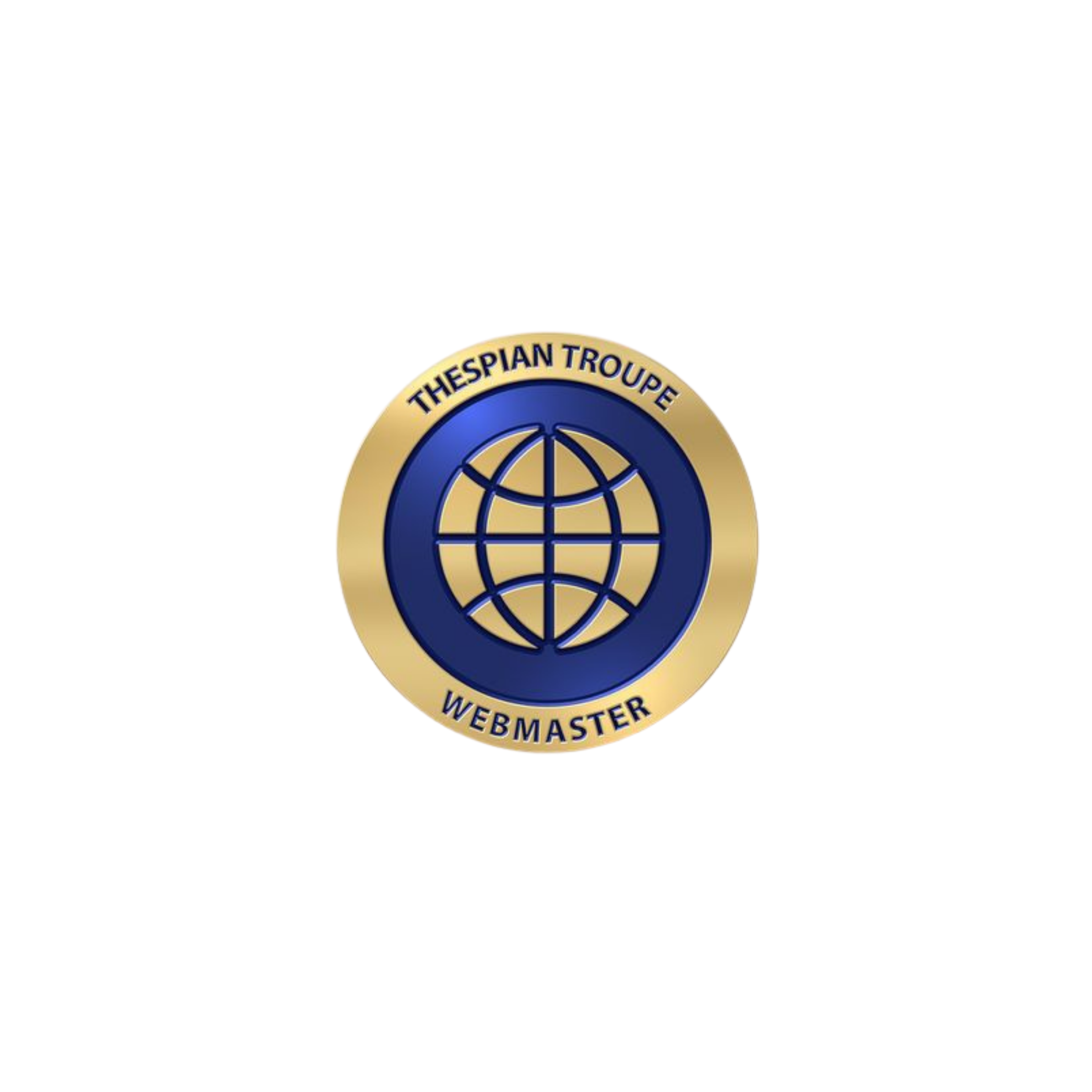 Thespian Troupe Webmaster Pin